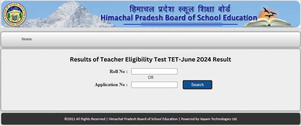 HP TET June Result 2024, Download Merit List Pdf @hpbose.org