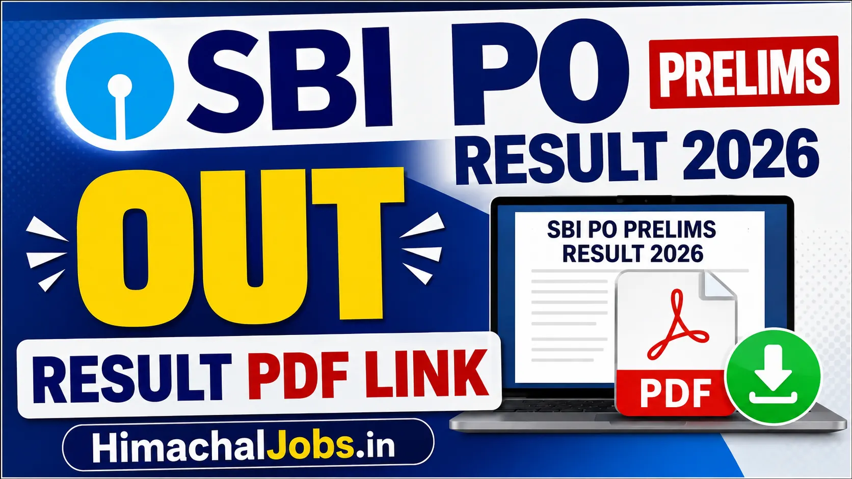 SBI PO Prelims Result 2026 Out: Check SBI Bank PO Phase 1 Result & Merit List